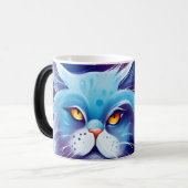 Mug Magique Dream Cat monde Abstrait des couleurs (Devant gauche)