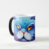 Mug Magique Dream Cat monde Abstrait des couleurs (Devant gauche)