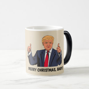 Mug Magique Drôle Donald Trump cafés Mugs, pouces vers le haut