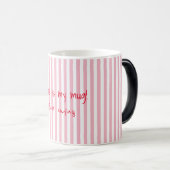 Mug Magique Drôle Garder off (Devant droit)