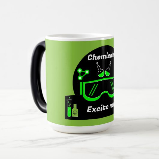Mug Magique Drôle Ingénieur Chimique Cadeaux (Devant gauche)