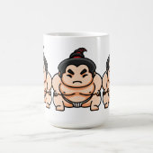 Mug Magique Drôle Japonais Sumo Man (Centre)