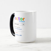 Mug Magique Drôle Personnalisé Meilleur Néphrologiste (Devant gauche)