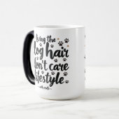 Mug Magique Drôle propriétaire de chien vie (Devant gauche)