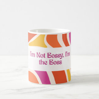 Mug Magique Drôle & Relatable"Je ne suis pas Bossy, je suis le