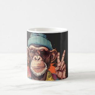 Mug Magique Drôle singe