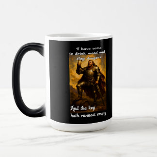 Mug Magique Drôle tueur de dragon mead buveur humour art imagi