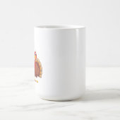 Mug Magique Drôle Vegans Thanksgiving permis! (Centre)