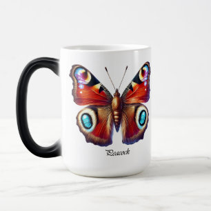 Mug Magique Écharpe élégante papillon paon 