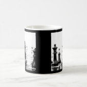 Mug Magique Échecs N&B (Centre)