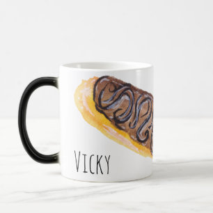 Mug Magique Éclairs Donuts Aquarelle Amusants Peints à la Main