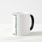 Mug Magique Écriture, Psaume 11, Verse de la Bible, (Devant droit)
