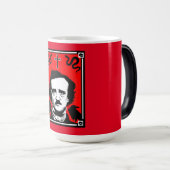 Mug Magique Edgar Allan Poe (Devant droit)