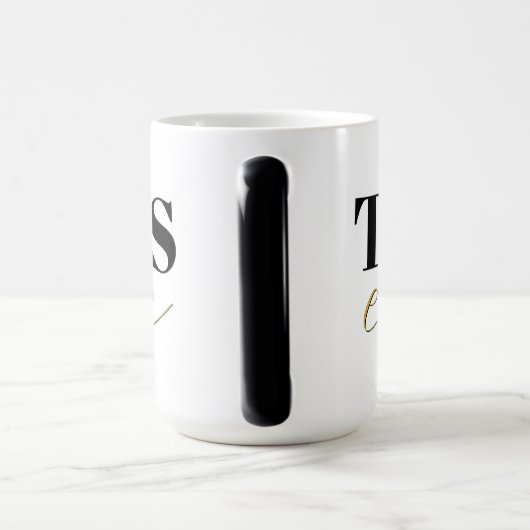 Mug Magique élégance intemporelle (Poignée)