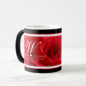 Mug Magique Élégant 15e 26e 36e anniversaire de Mariage Rose (Devant gauche)
