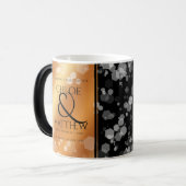 Mug Magique Élégant 7e 22e 49e anniversaire de Mariage de cuiv (Devant gauche)