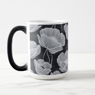 Mug Magique Elegant and Whimsical Poppies