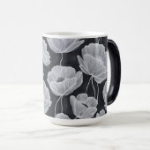 Mug Magique Elegant and Whimsical Poppies (Devant droit)