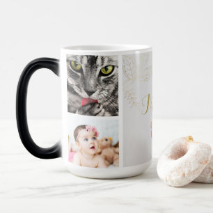Mug Magique Elegant Gold Coolest Maman Jamais Photo