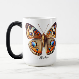 Mug Magique Élégant Papillon Buckeye Wrap