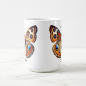 Mug Magique Élégant Papillon Buckeye Wrap (Centre)
