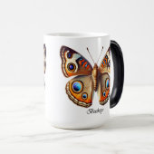 Mug Magique Élégant Papillon Buckeye Wrap (Devant droit)