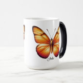 Mug Magique Élégant Papillon Julia Wrap (Devant droit)