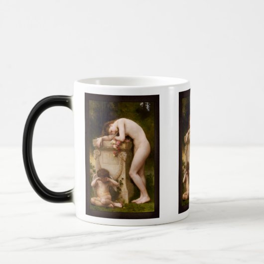 Mug Magique Elegy par William Adolphe Bouguereau (Gauche)