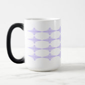 Mug Magique Elément Art déco en lilas & violet (Gauche)