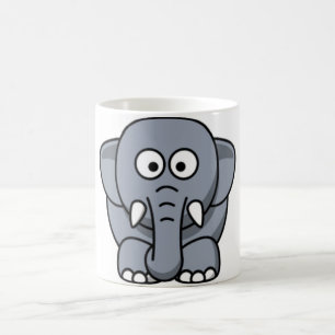 MUG MAGIQUE ÉLÉPHANT GRIS