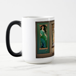 Mug Magique Élisabeth Sonrel Art Nouveau Maiden Bird Series