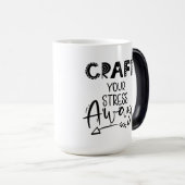 Mug Magique Éloignez votre stress (Devant droit)