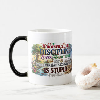 Mug Magique Embrace Correction Gain Wisdom Reject Stay Foolish