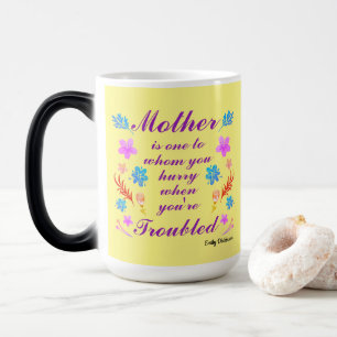 Mug Magique Emily Dickinson cite, Mère's Day cite