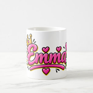 Mug Magique Emma Coffee Mug, Personalized Olivia Name Cup