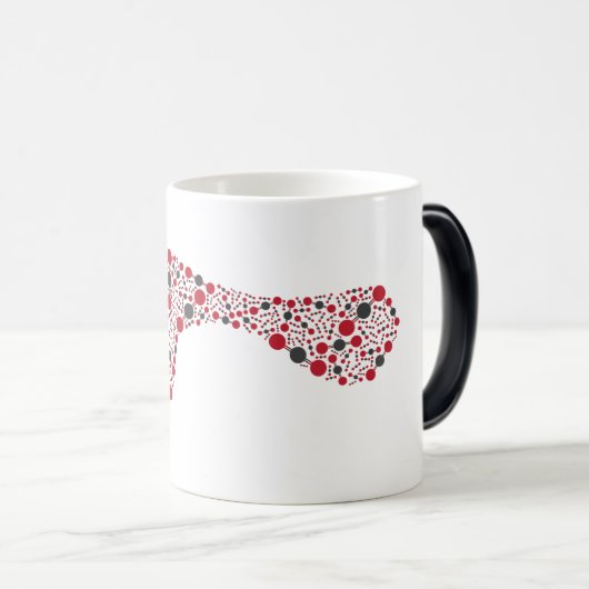 Mug Magique Empreinte carbone (Devant droit)