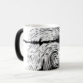 Mug Magique Empreinte digitale (Devant gauche)