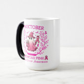 Mug Magique En Octobre Nous Portons Le Ghost Ghost Witch Cance (Devant gauche)