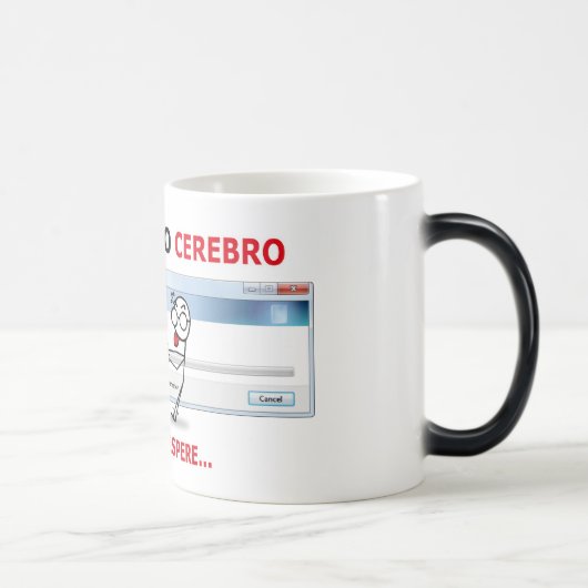 Mug Magique En réveillant cerveau (Droite)
