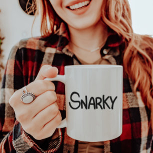 Mug Magique Encre noire lettrage Humour sarcastique