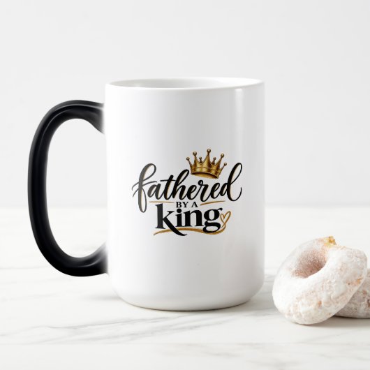 Mug Magique Engendré par un Roi (Avec donut)
