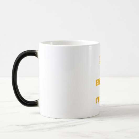 Mug Magique Engineer I Am A Aerospace Engineer (Gauche)
