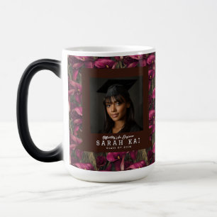 Mug Magique Enseignant certifié de fleurs de lys calla uniques