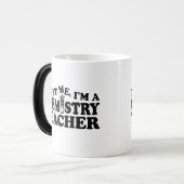 Mug Magique Enseignant en chimie (Devant gauche)