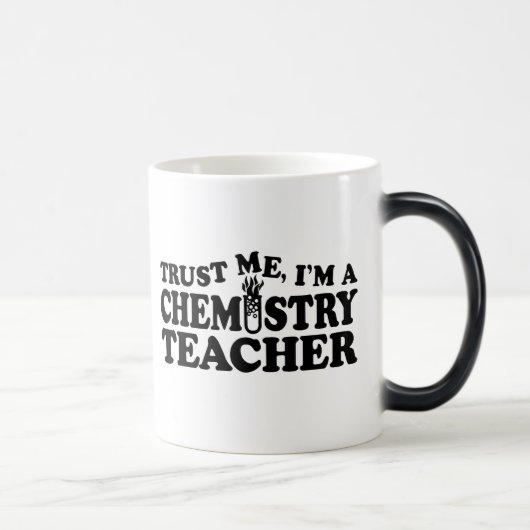 Mug Magique Enseignant en chimie (Droite)
