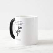 Mug Magique Enseignant sorcier de mots de quartier amical (Devant gauche)