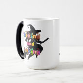 Mug Magique ENSORCELER ET EXASPÉRER pour la païenne de grande  (Devant gauche)