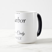 Mug Magique enterrement de vie de jeune fille à Bar Harbor dem (Devant droit)