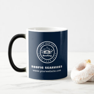 Mug Magique Entreprise de Toiture Services de Logo Personnal