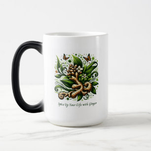 Mug Magique "Épinglez votre vie avec Ginnger" Herbal